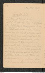 Seite 26, Tagebuch "Hankenfeld" (NHMW-PRAE-BBB-33)